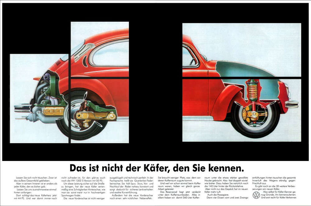 Das ist nicht der kafer den sie kennen