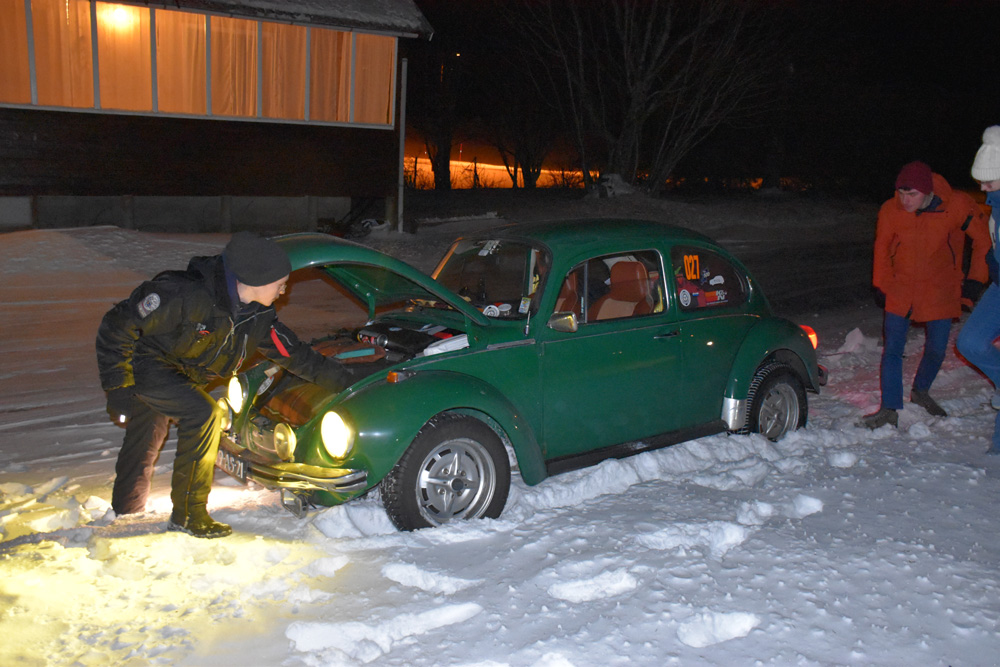 Harald List restored 1973 VW 1303S showing the classic German Look style wheels