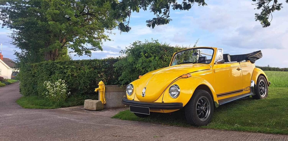 VW Convertible Beetle from Ireland