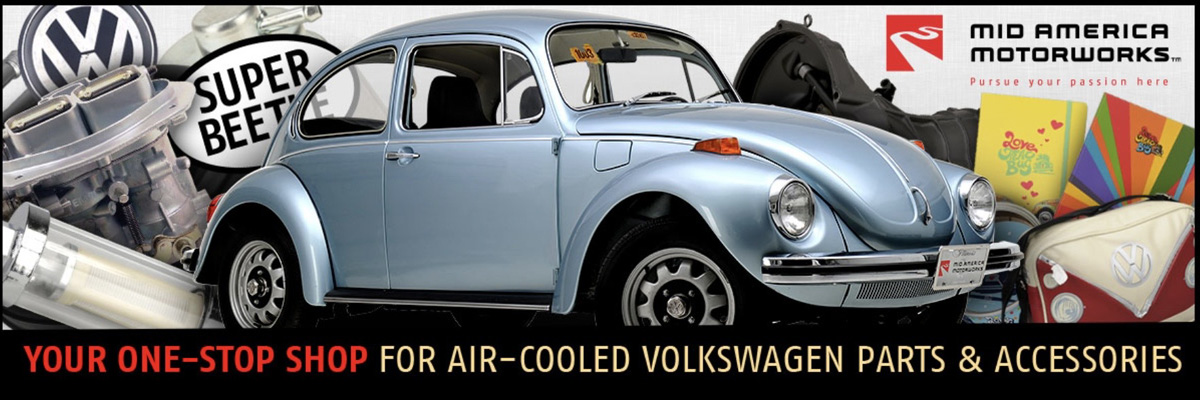 Mid America Motorworks: Interior kits, restoration parts and accessories for the Super Beetle.