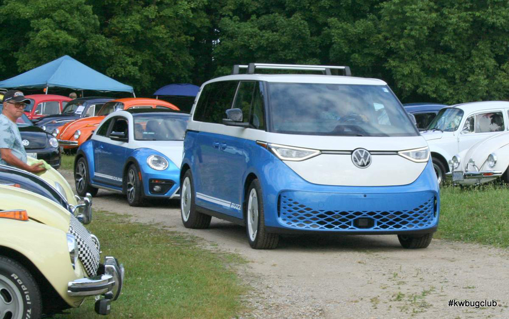 VW ID Buzz Bus was on display