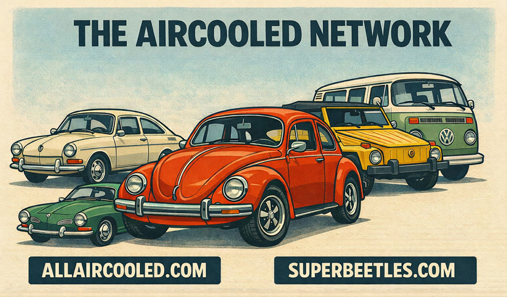 Advertise at SuperBeetles.com and AllAirCooled.com